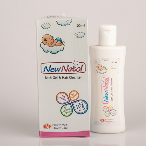 NewNatol Bath Gel & Hair Cleanser