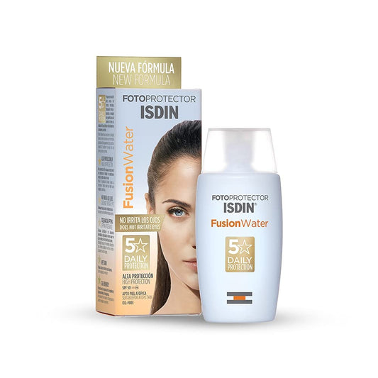 Fotoprotector Fusion Water Sunscreen For Face, Water Based And Oil Free