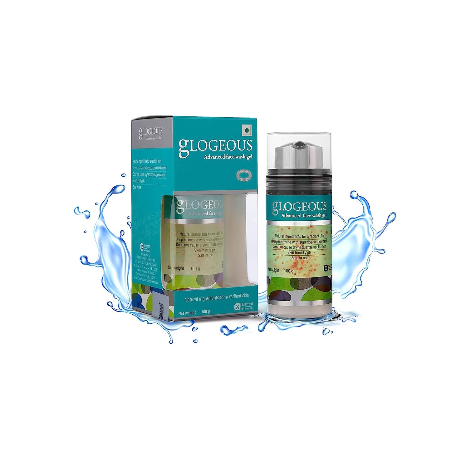 Glogeous, Advanced Face Wash Gel, For Rejuvenated And Glowing Skin