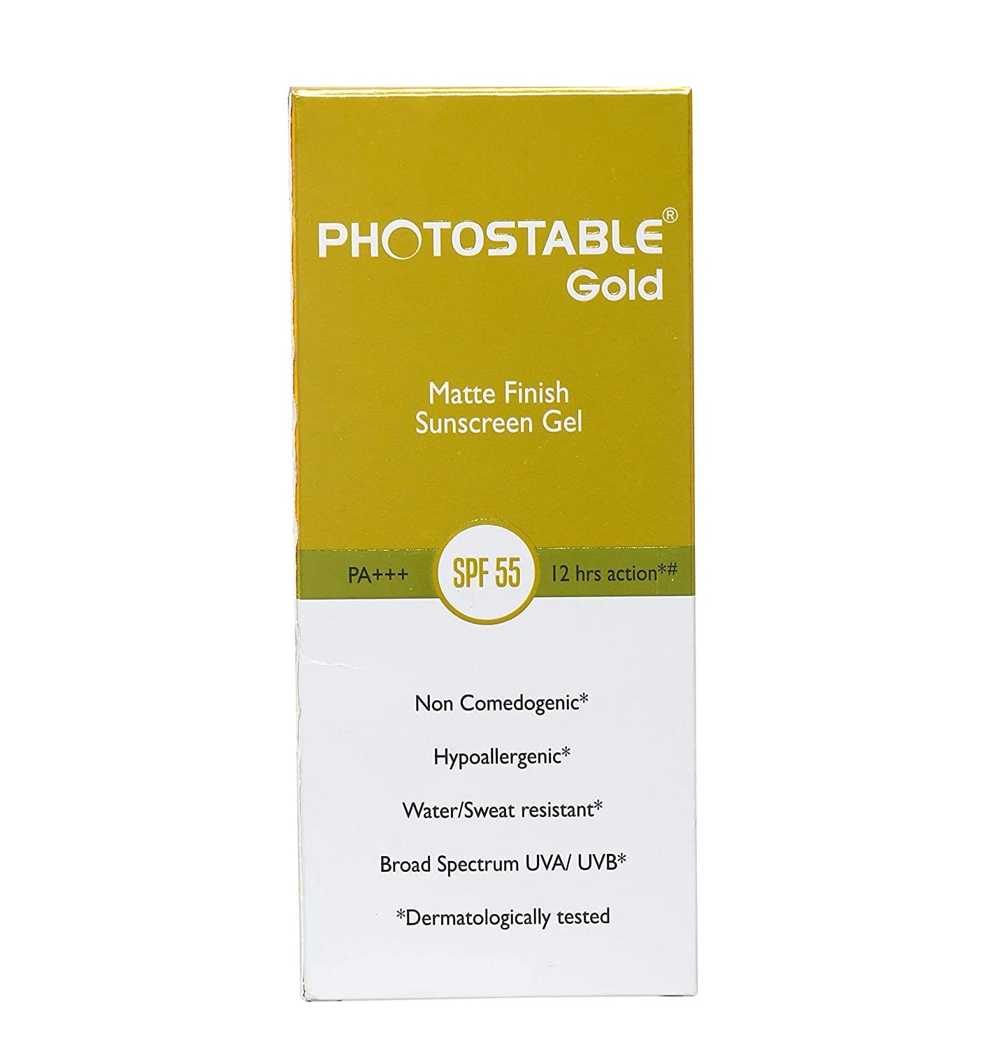 PHOTOSTABLE Gold Matte Finish Sunscreen Gel SPF 55