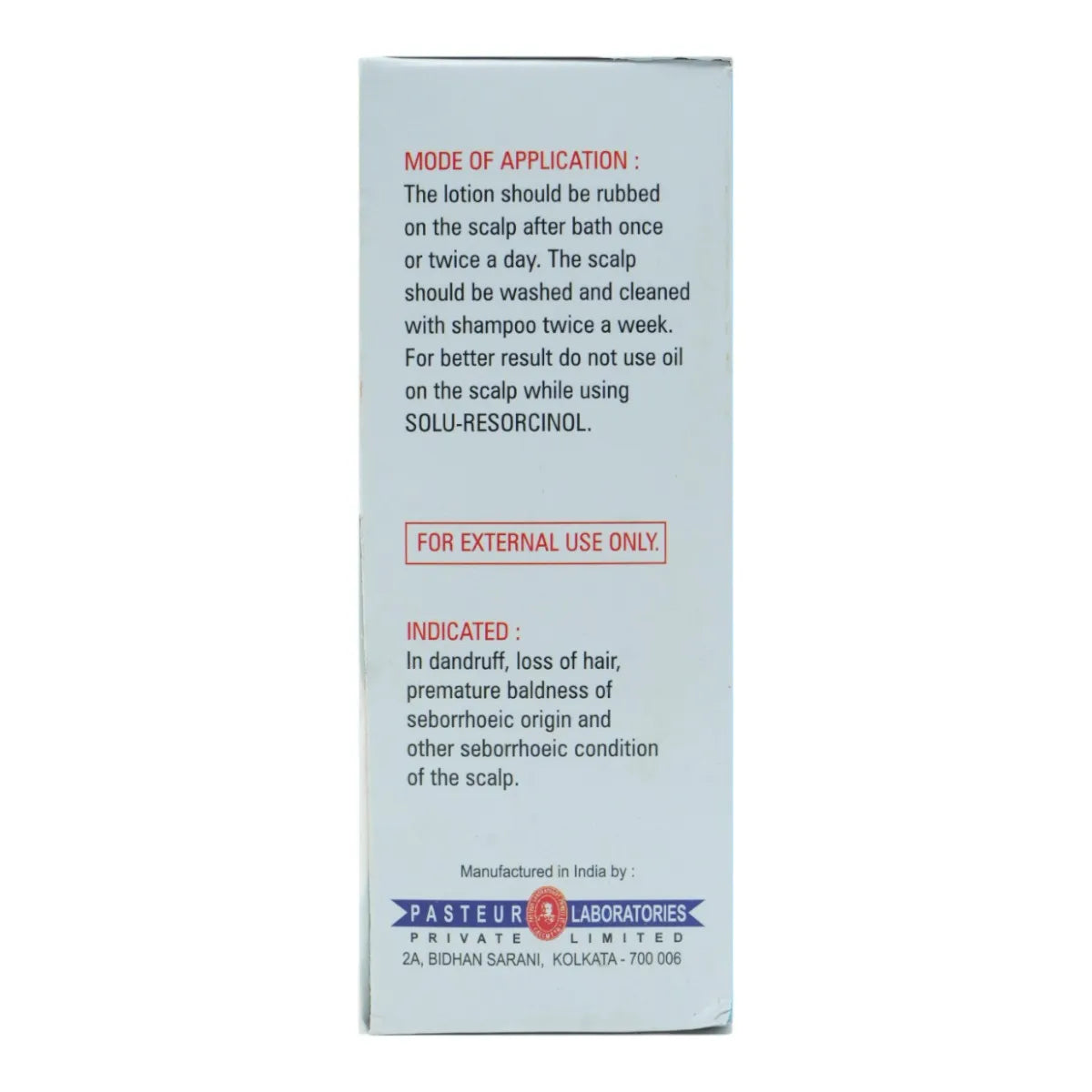 Solu-resorcinol Lotion