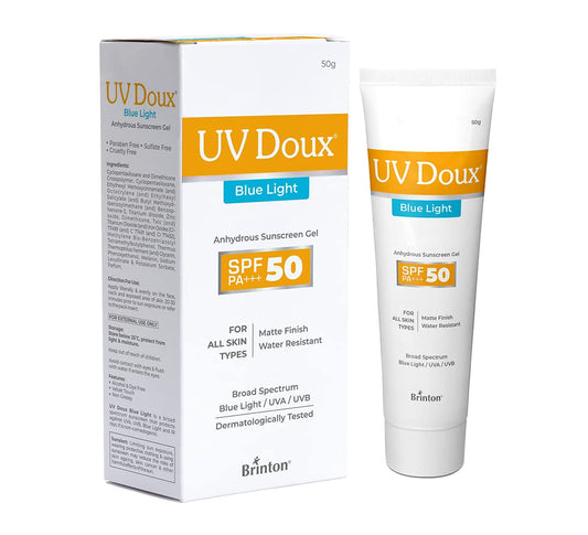 UV doux blue light sunscreen