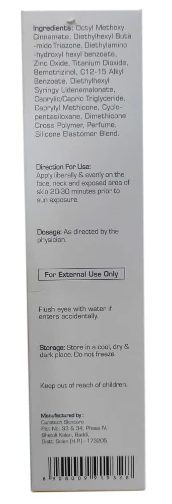 UV doux blue light sunscreen